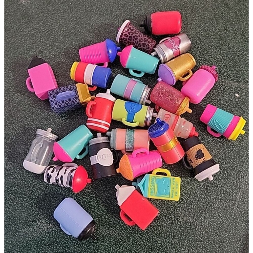 Original MGA Lol Doll SPAREโ BOTTLES Mixed lot sippy cups